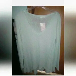 Women' s Steezyer Blouse Size Small Long Dressy Shirt Teal Color Long Sleeve